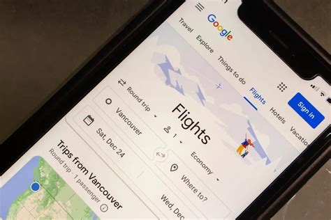 google flight app.